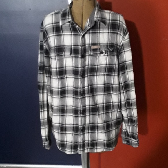 Field & Stream Other - Field & Stream black/white flannel shirt size XL